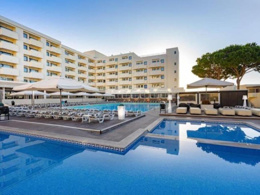 Albufeira Sol Villas I - Pool And Garden & Gym & Spa מראה חיצוני תמונה